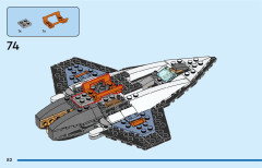 LEGO 60430 instructions page 82 – build guide