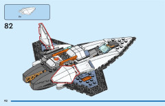 LEGO 60430 instructions page 92 – build guide