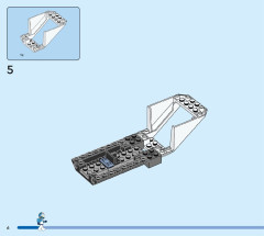 LEGO 60431 instructions page 6 – build guide