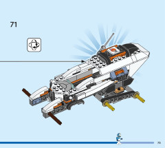 LEGO 60431 instructions page 73 – build guide