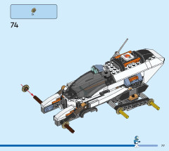 LEGO 60431 instructions page 77 – build guide