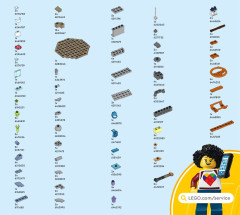 LEGO 60431 instructions page 87 – build guide