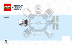 LEGO 60433 instructions page 1 – build guide