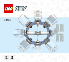 LEGO 60433 instructions page 1 – build guide