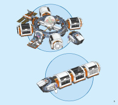 LEGO 60433 instructions page 3 – build guide