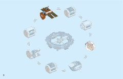 LEGO 60433 instructions page 2 – build guide