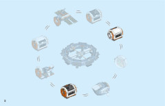 LEGO 60433 instructions page 2 – build guide