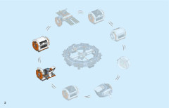 LEGO 60433 instructions page 2 – build guide