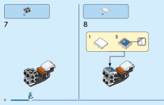 LEGO 60433 instructions page 8 – build guide