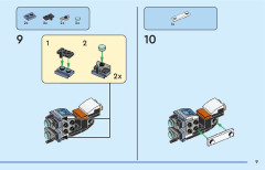 LEGO 60433 instructions page 9 – build guide