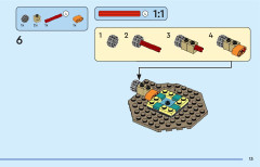 LEGO 60434 instructions page 13 – build guide