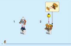 LEGO 60434 instructions page 6 – build guide