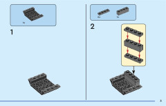 LEGO 60434 instructions page 3 – build guide