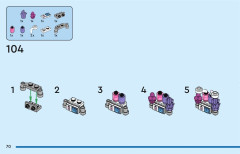 LEGO 60434 instructions page 70 – build guide