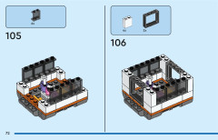 LEGO 60434 instructions page 72 – build guide
