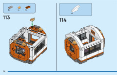 LEGO 60434 instructions page 76 – build guide
