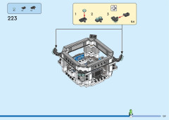 LEGO 60434 instructions page 129 – build guide