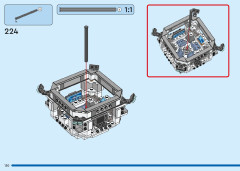 LEGO 60434 instructions page 130 – build guide