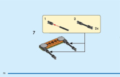 LEGO 60437 instructions page 72 – build guide
