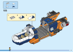 LEGO 60437 instructions page 91 – build guide
