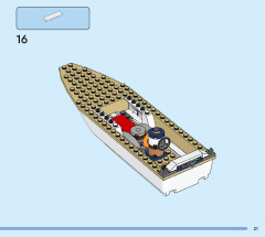 LEGO 60438 instructions page 21 – build guide