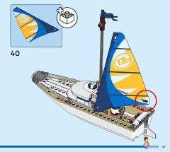 LEGO 60438 instructions page 47 – build guide