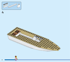 LEGO 60438 instructions page 8 – build guide