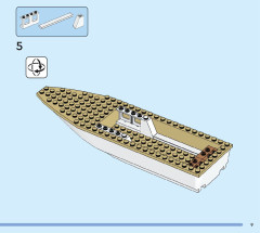 LEGO 60438 instructions page 9 – build guide