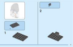 LEGO 60439 instructions page 3 – build guide
