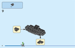 LEGO 60439 instructions page 8 – build guide
