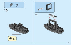 LEGO 60439 instructions page 9 – build guide
