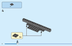 LEGO 60439 instructions page 6 – build guide