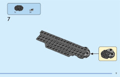 LEGO 60439 instructions page 9 – build guide