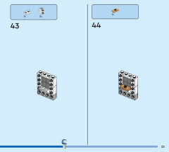 LEGO 60439 instructions page 33 – build guide