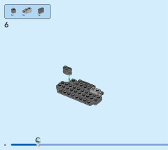 LEGO 60439 instructions page 6 – build guide