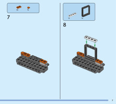 LEGO 60439 instructions page 7 – build guide