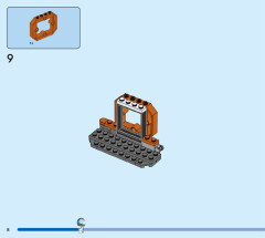 LEGO 60439 instructions page 8 – build guide