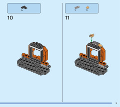 LEGO 60439 instructions page 9 – build guide