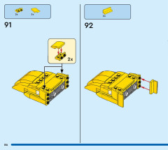 LEGO 60440 instructions page 86 – build guide