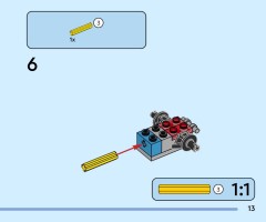 LEGO 60442 instructions page 13 – build guide