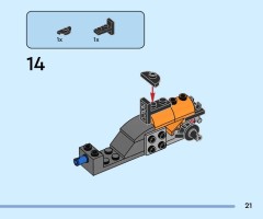 LEGO 60442 instructions page 21 – build guide