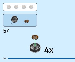 LEGO 60442 instructions page 64 – build guide