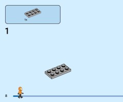 LEGO 60442 instructions page 8 – build guide