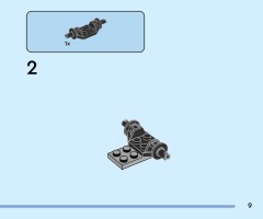 LEGO 60442 instructions page 9 – build guide