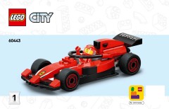 LEGO 60443 instructions page 1 – build guide