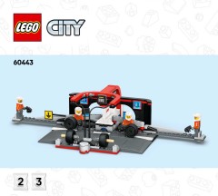 LEGO 60443 instructions page 1 – build guide
