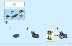 LEGO 60444 instructions page 17 – build guide