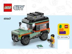 LEGO 60447 instructions page 1 – build guide