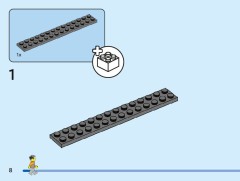 LEGO 60447 instructions page 8 – build guide