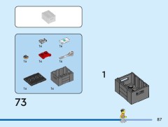 LEGO 60447 instructions page 87 – build guide